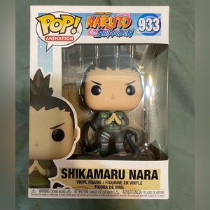 Funko Pop! Animation Naruto Shippuden Shikamaru Nara #933 Brand New- READ
